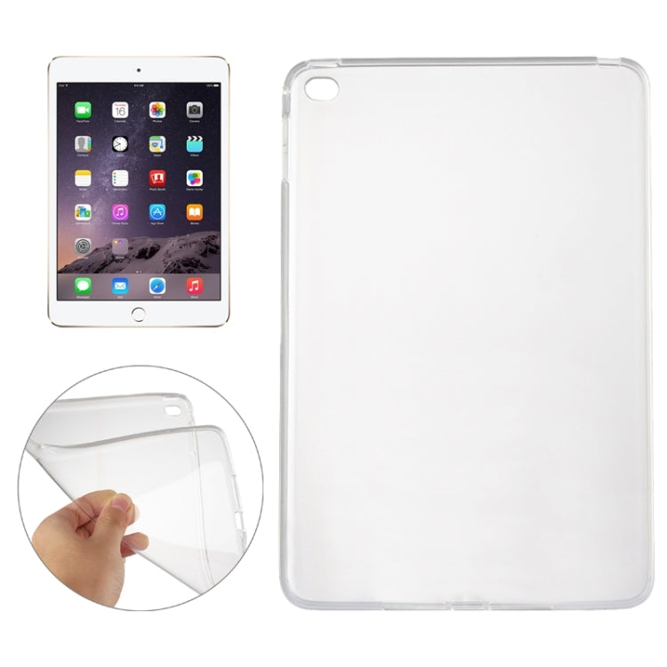 Funda de TPU de superficie lisa para iPad Mini 4