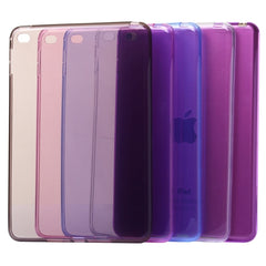 Funda protectora transparente y suave de TPU para iPad mini 4