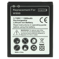 Batería de repuesto de 1900 mAh para Samsung...