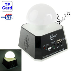 CT-0019 Altavoz con múltiples luces LED y radio FM