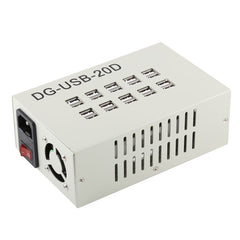 Cargador rápido de 60W 12A 20 puertos USB
