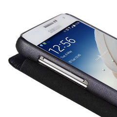 Funda de cuero con tapa estilo jeans para Galaxy Note III / N9000