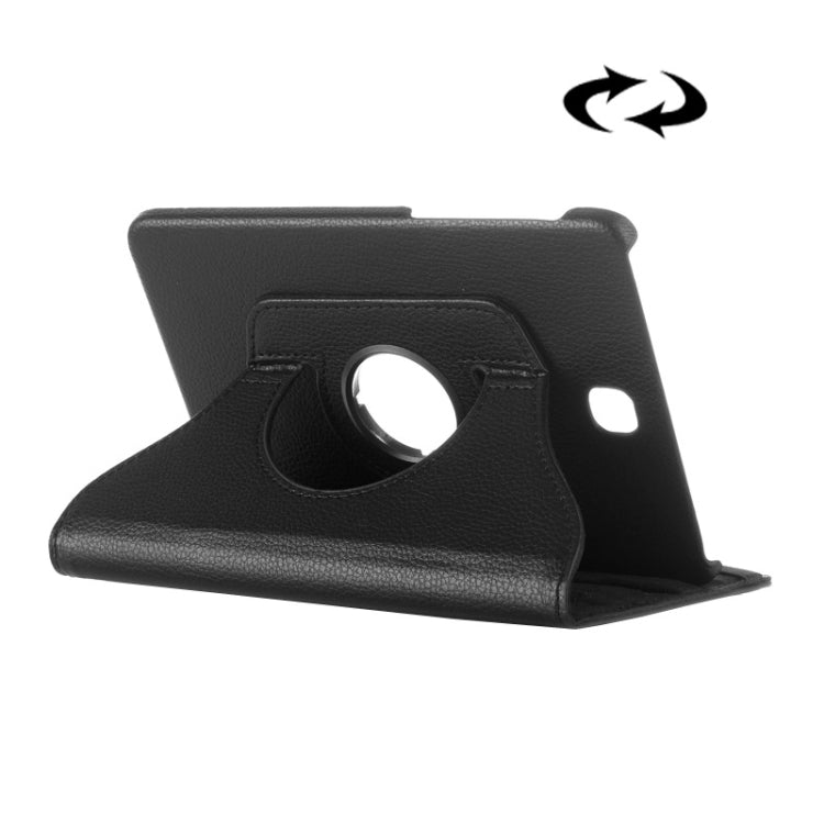 Funda de cuero con textura Litchi para Galaxy Tab S2 8.0