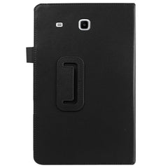 Funda de PU con textura Litchi para Galaxy Tab E 9.6 / T560 / T561
