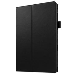 Funda de PU con textura Litchi para Galaxy Tab E 9.6 / T560 / T561