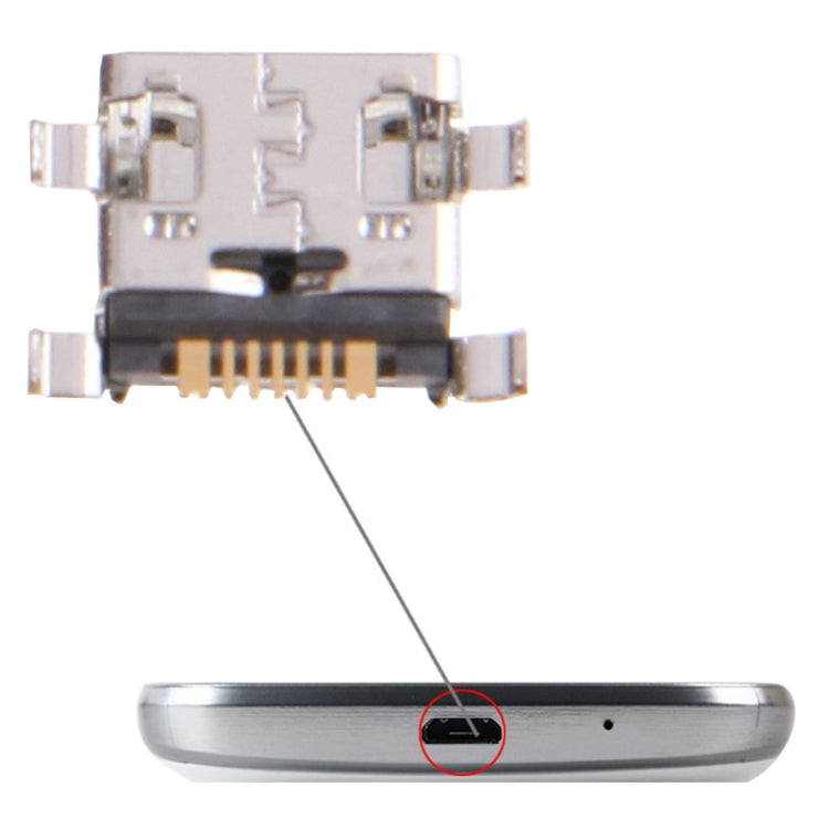 Para Galaxy Trend Duos / S7562 Conector de p...