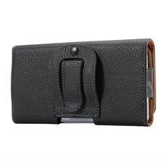 Funda de cuero / riñonera con tapa vertical ...