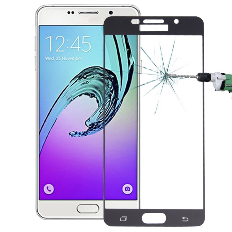 Para Galaxy A7 (2016) / A710 Película de pantalla completa de vidrio