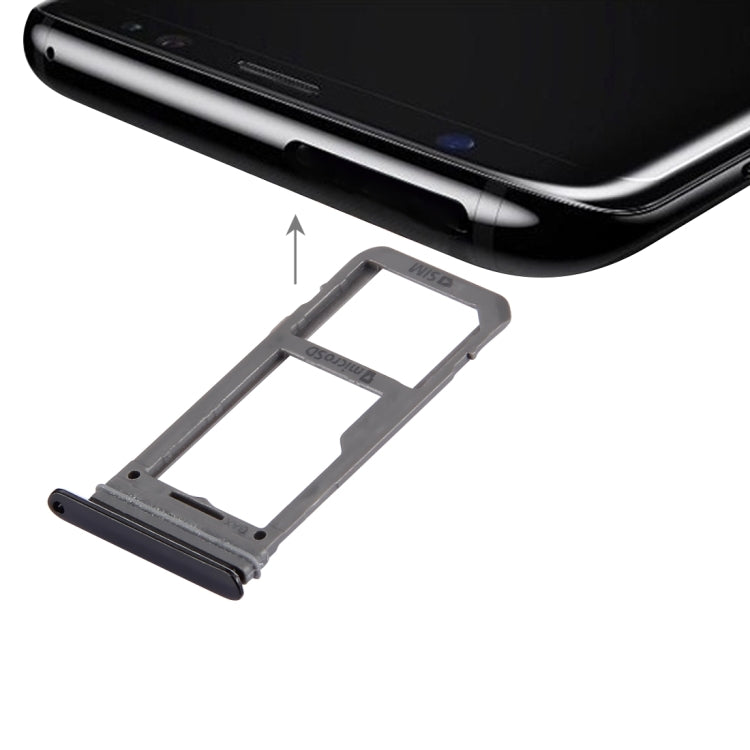 Para Galaxy S8 Bandeja de tarjeta SIM + Band...