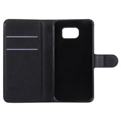 Para Galaxy S6 / G920 Funda de cuero con tap...