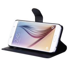 Para Galaxy S6 / G920 Funda de cuero con tap...