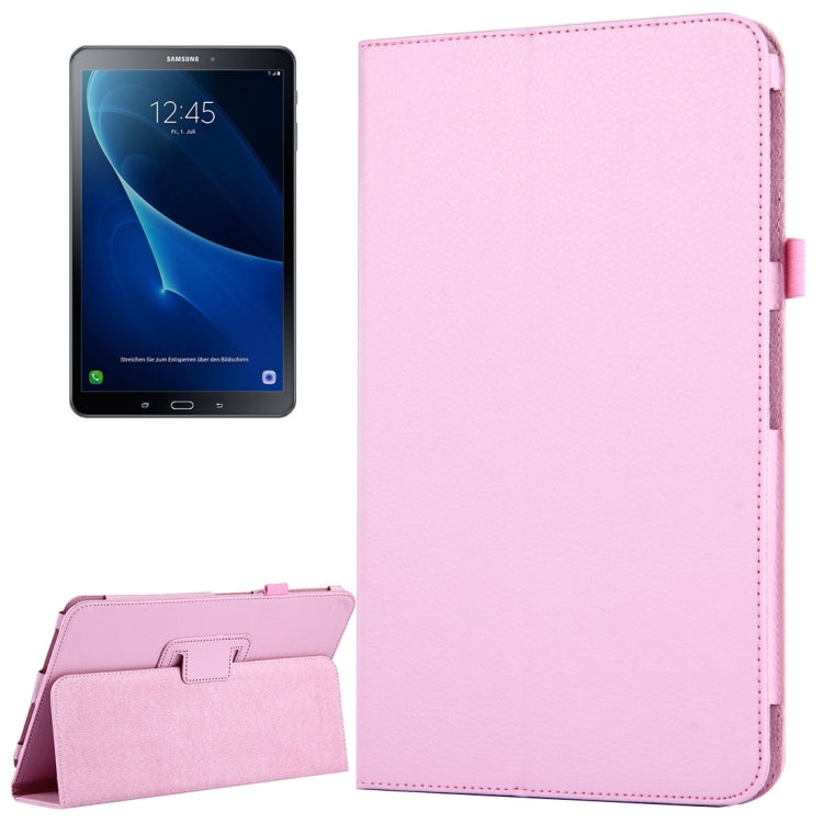 Para Galaxy Tab A 10.1 / T580 Funda de cuero...