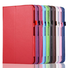 Para Galaxy Tab A 10.1 / T580 Funda de cuero...