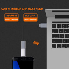 Adaptador hembra de 8 pines a USB-C/tipo-C macho