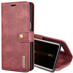 DG.MING para Galaxy Note 8 Crazy Horse Textu...