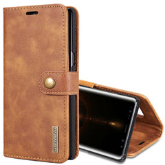 DG.MING para Galaxy Note 8 Crazy Horse Textu...