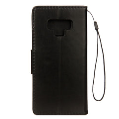 Funda de cuero con tapa horizontal con patró...