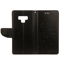Funda de cuero con tapa horizontal con patró...