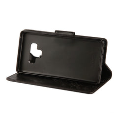 Funda de cuero con tapa horizontal con patró...