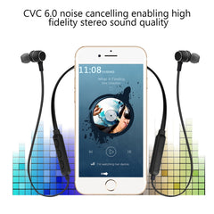 BTH-S8 Auriculares intrauditivos Bluetooth inalámbricos magnéticos deportivos