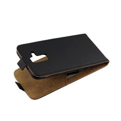 Funda de cuero de TPU con tapa vertical esti...