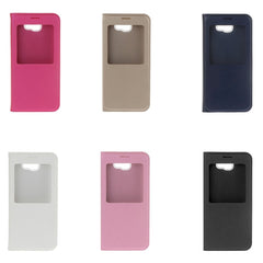 Funda con textura Litchi para Galaxy J5 (2017) (versión de EE. UU.)