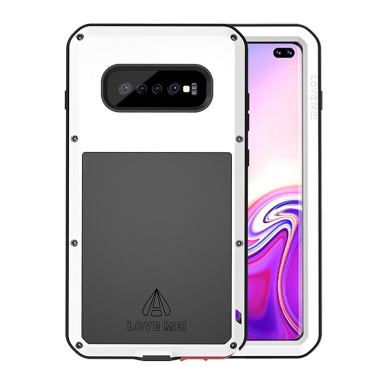 LOVE MEI Potente funda combinada de metal + ...
