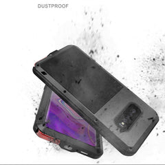 LOVE MEI Potente funda combinada de metal + ...