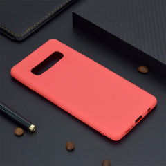 Funda de TPU Color Caramelo para Samsung Galaxy S10+