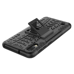 Funda con patrón de neumático PC + TPU a prueba de golpes para Galaxy M10