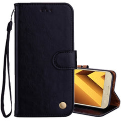 Para Samsung Galaxy A5 (2017) Funda de cuero...