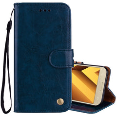 Para Samsung Galaxy A5 (2017) Funda de cuero...