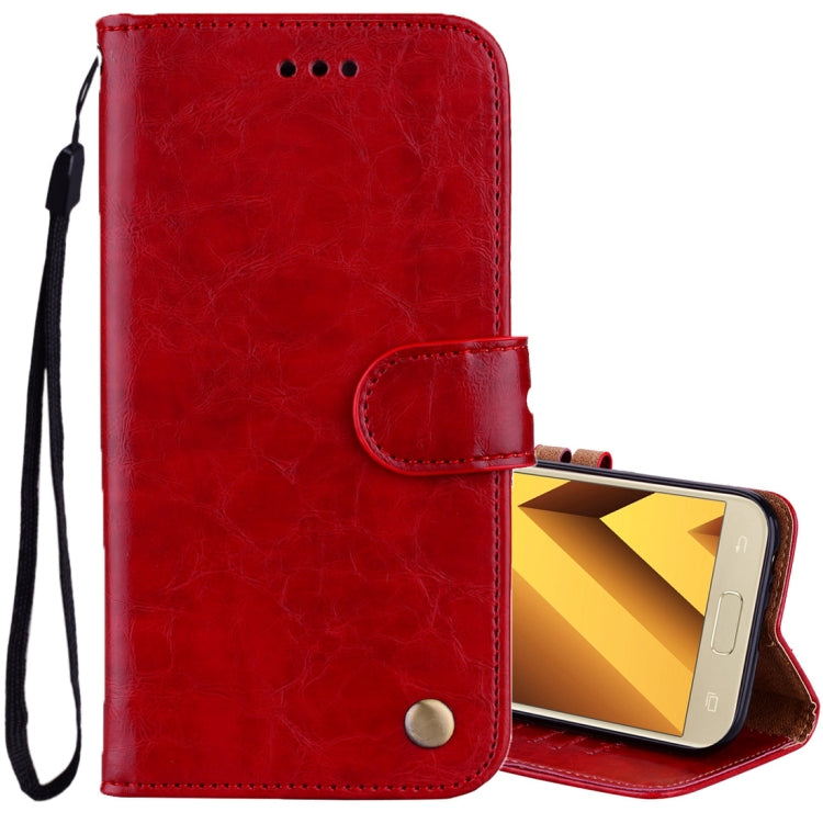 Para Samsung Galaxy A5 (2017) Funda de cuero...
