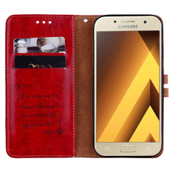 Para Samsung Galaxy A5 (2017) Funda de cuero...