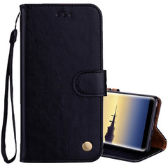 Para Samsung Galaxy Note 8 Funda de cuero co...