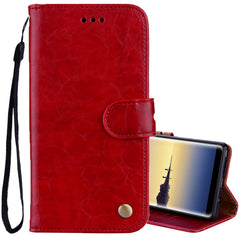 Para Samsung Galaxy Note 8 Funda de cuero co...