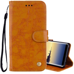 Para Samsung Galaxy Note 8 Funda de cuero co...