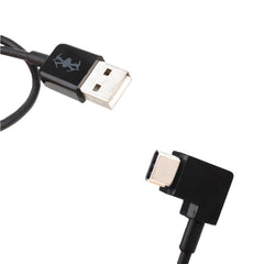 Cable conector de datos de ángulo recto USB ...