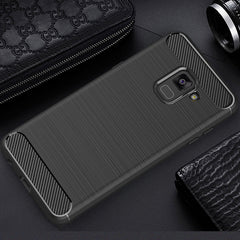 Para Galaxy A8 (2018) Funda protectora trase...