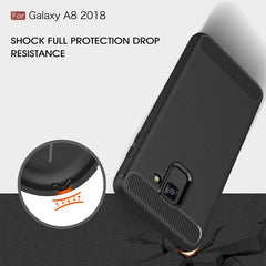 Para Galaxy A8 (2018) Funda protectora trase...