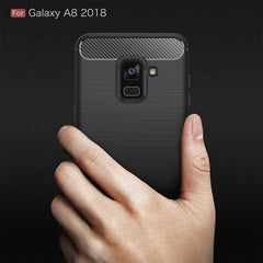Para Galaxy A8 (2018) Funda protectora trase...