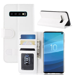 Funda de cuero con tapa horizontal y pliegue...