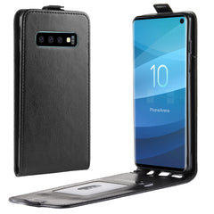 Funda de cuero vertical con tapa TPU estilo ...