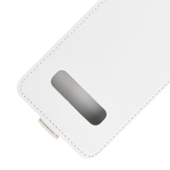 Funda de cuero vertical con tapa TPU estilo ...