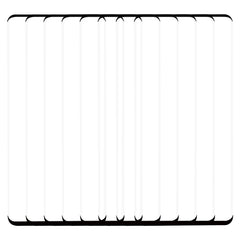 25 PCS 9H 2.5D Película de vidrio templado d...