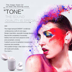 SABBAT J012 Auricular Bluetooth intrauditivo de un solo oído