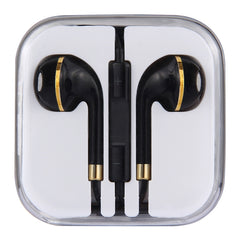 Auriculares internos de 3,5 mm con control de línea y micrófono