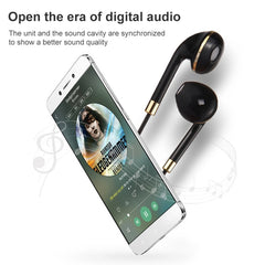 Auriculares internos de 3,5 mm con control de línea y micrófono