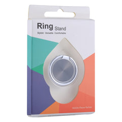 Soporte de anillo para teléfono móvil de metal con patrón de CD
