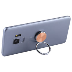 Soporte de anillo para teléfono móvil de metal con patrón de CD